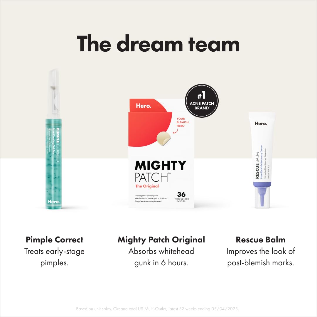 Mighty Patch™ Original patch from Hero Cosmetics  (36 Count)
